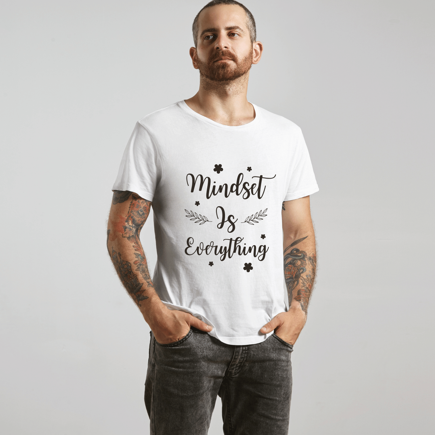 Boys Stylish White T-Shirt
